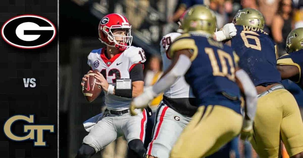 Georgia Vs. Georgia Tech