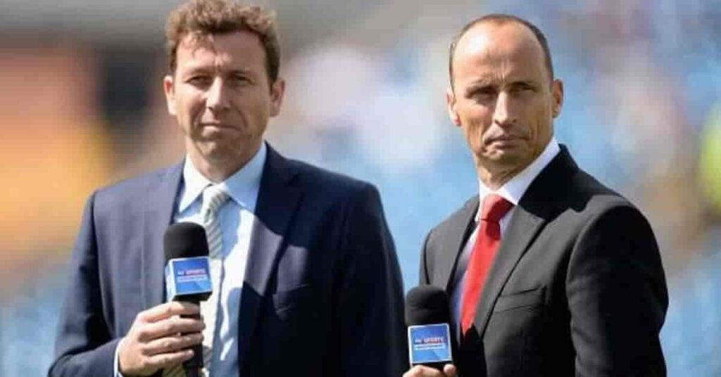 Michael Atherton and Nasser Hussain