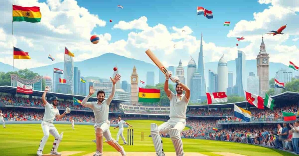 Global Reach of Cricket